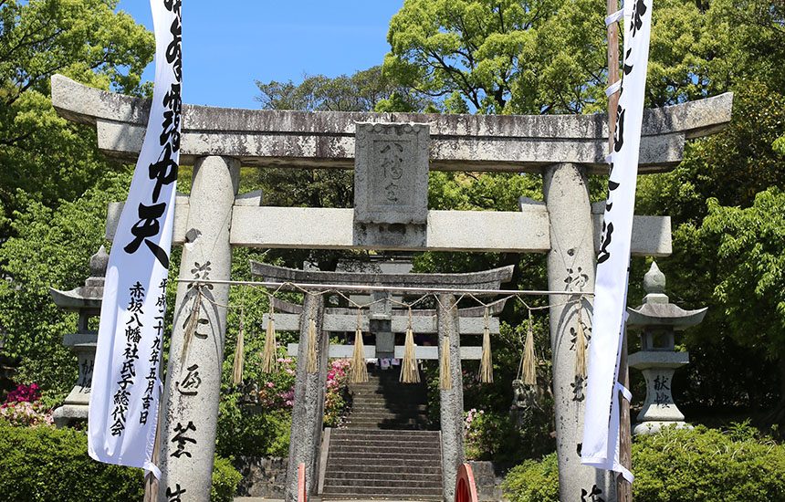 赤坂神社神幸祭 田川の祭り